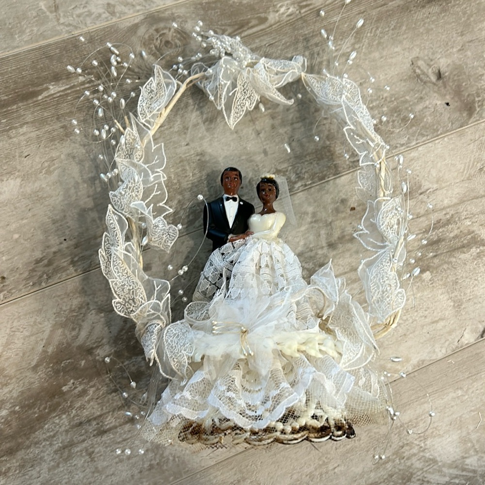 1960’s wedding Cake topper
